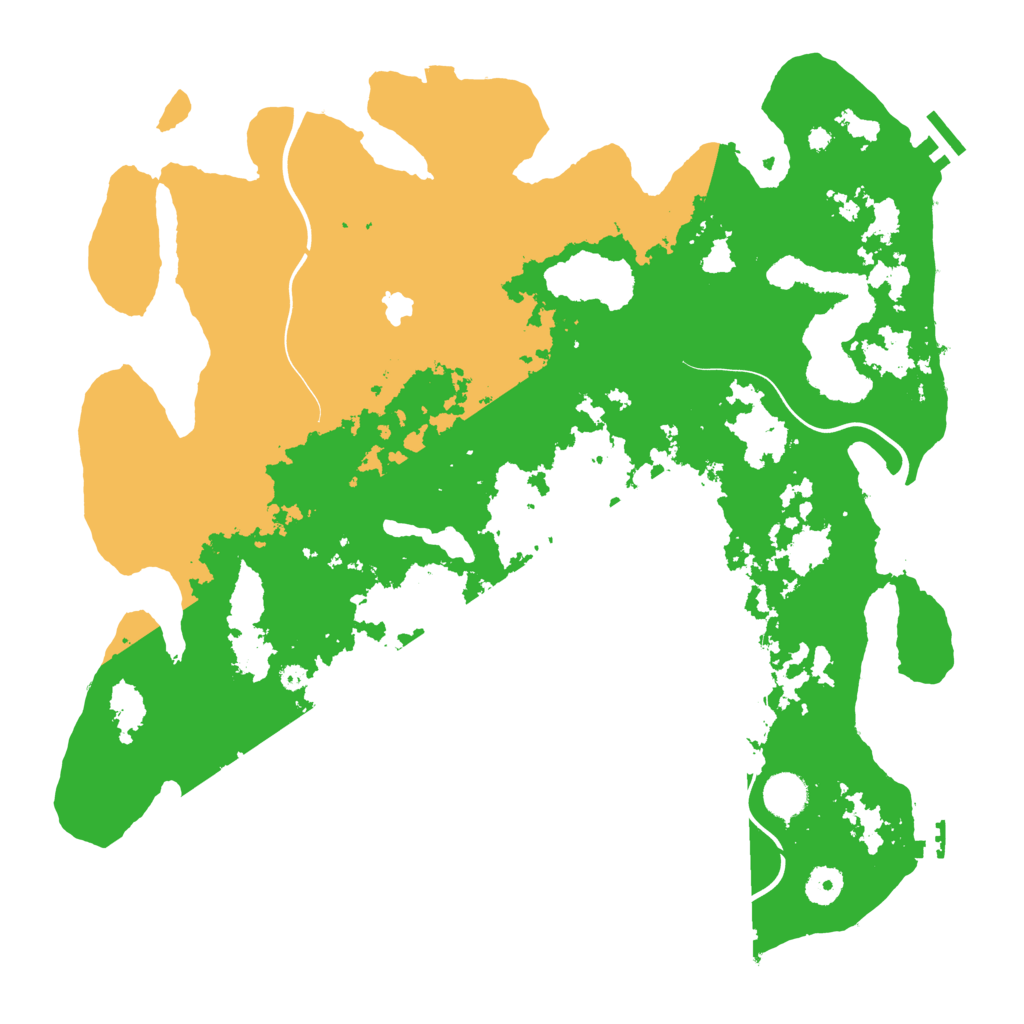 Biome Rust Map: Procedural Map, Size: 4050, Seed: 2087203267