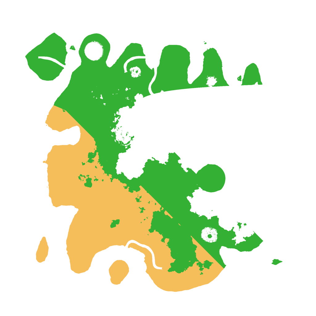 Biome Rust Map: Procedural Map, Size: 3000, Seed: 8573