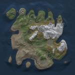 Thumbnail Rust Map: Procedural Map, Size: 3000, Seed: 8573, 14 Monuments
