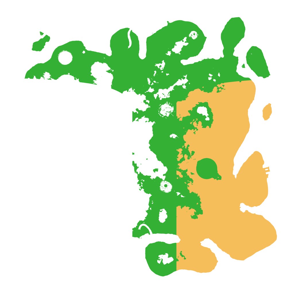 Biome Rust Map: Procedural Map, Size: 3700, Seed: 2053250706