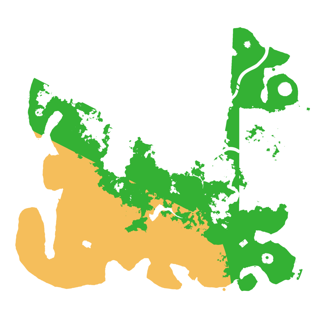 Biome Rust Map: Procedural Map, Size: 4250, Seed: 1805449097