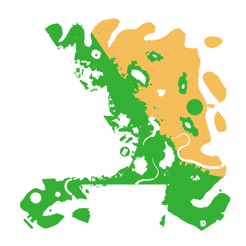 Biome Rust Map: Procedural Map, Size: 4000, Seed: 1873350016