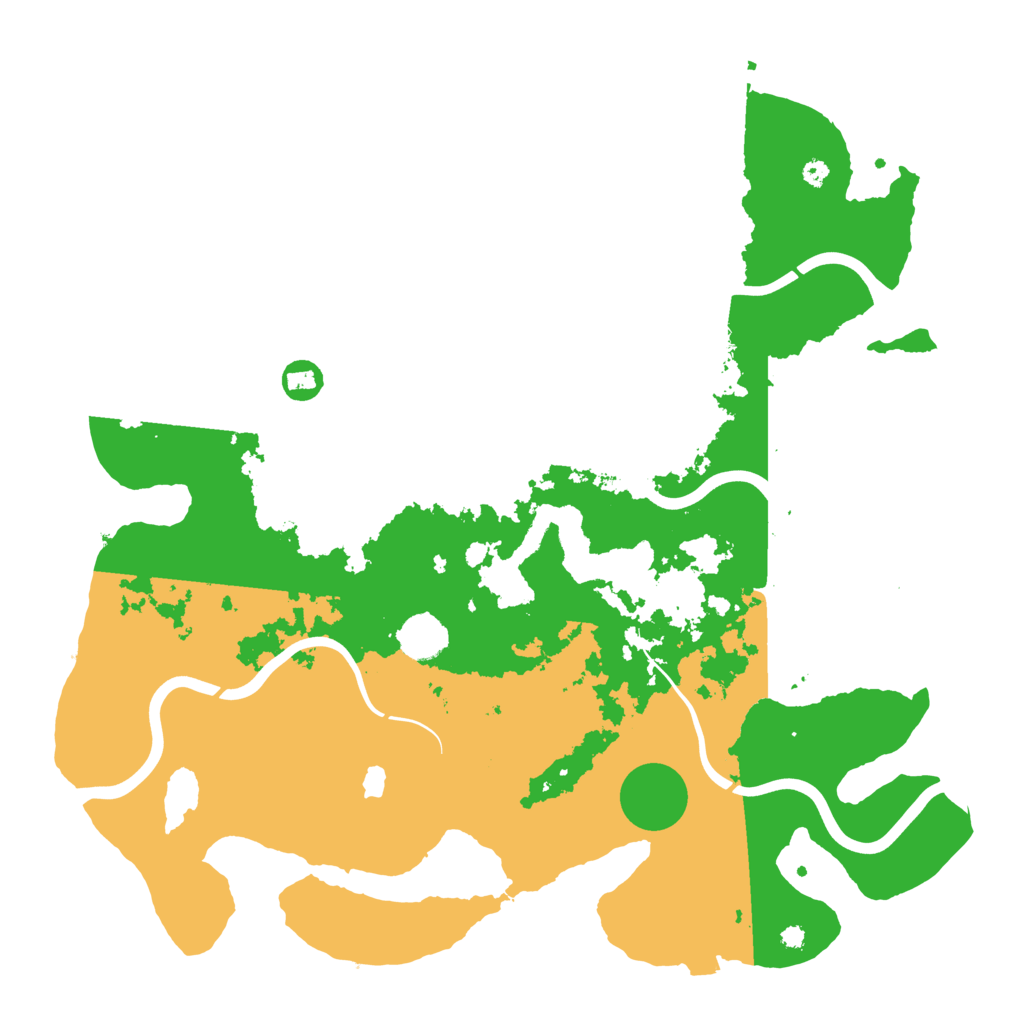 Biome Rust Map: Procedural Map, Size: 4000, Seed: 88021503