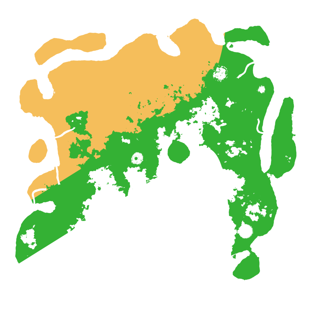 Biome Rust Map: Procedural Map, Size: 4000, Seed: 261247686