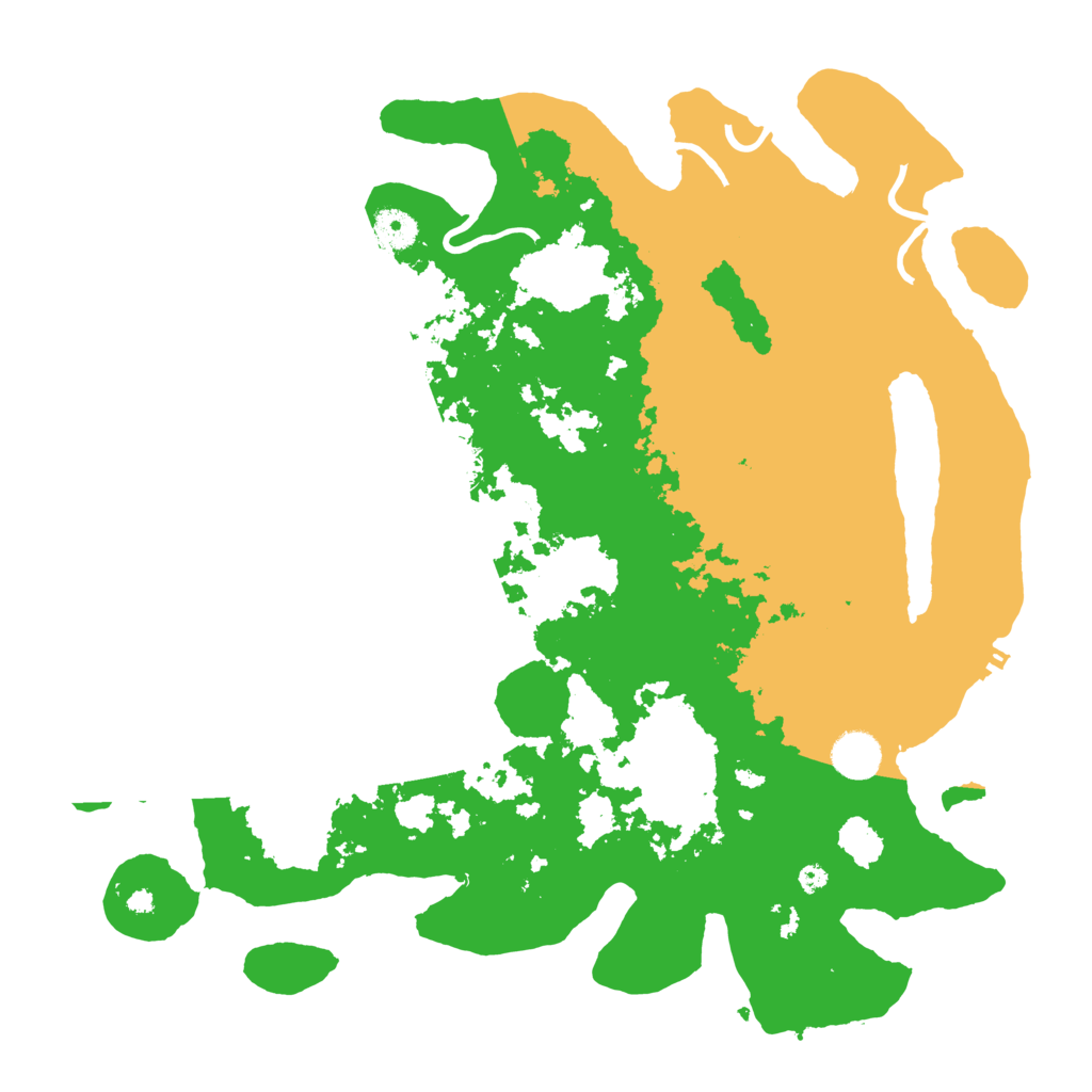 Biome Rust Map: Procedural Map, Size: 4050, Seed: 1382542411