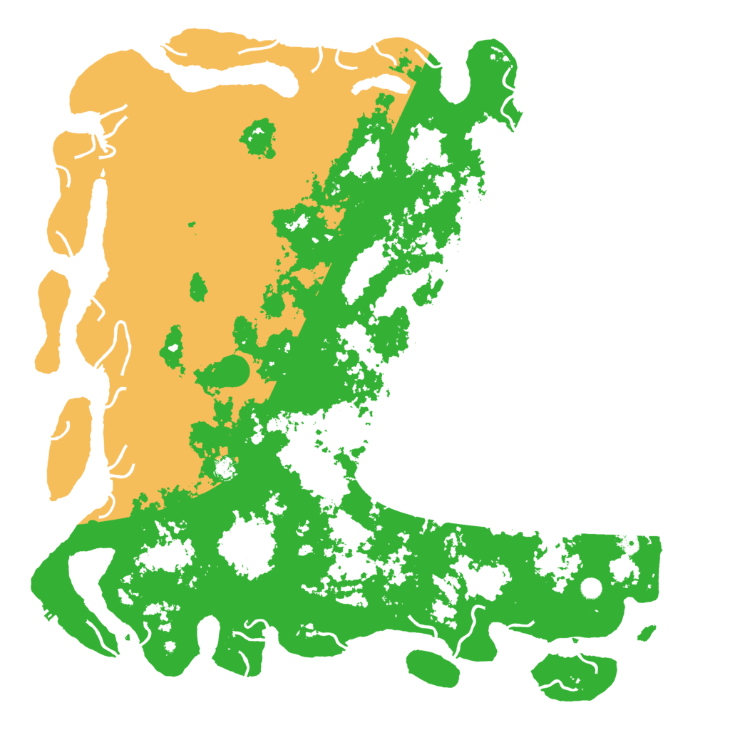 Biome Rust Map: Procedural Map, Size: 6000, Seed: 4268535