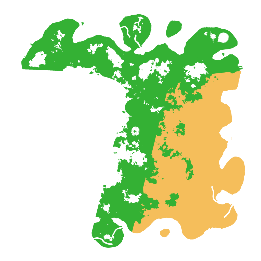Biome Rust Map: Procedural Map, Size: 4500, Seed: 1563431