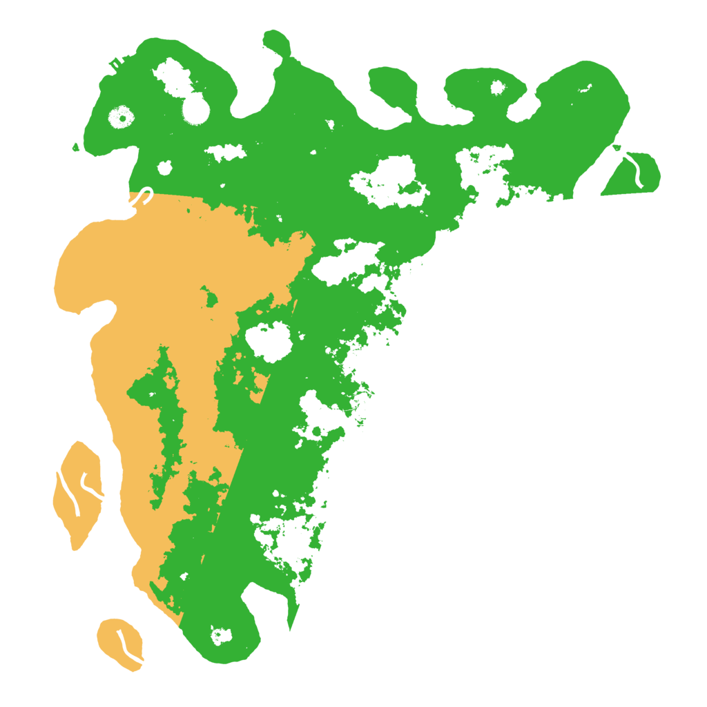 Biome Rust Map: Procedural Map, Size: 4500, Seed: 38588270