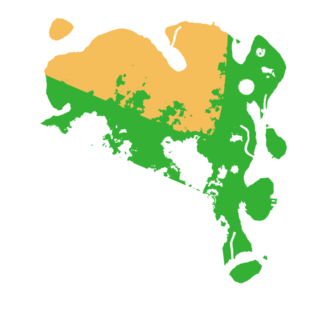 Biome Rust Map: Procedural Map, Size: 3500, Seed: 1487857907