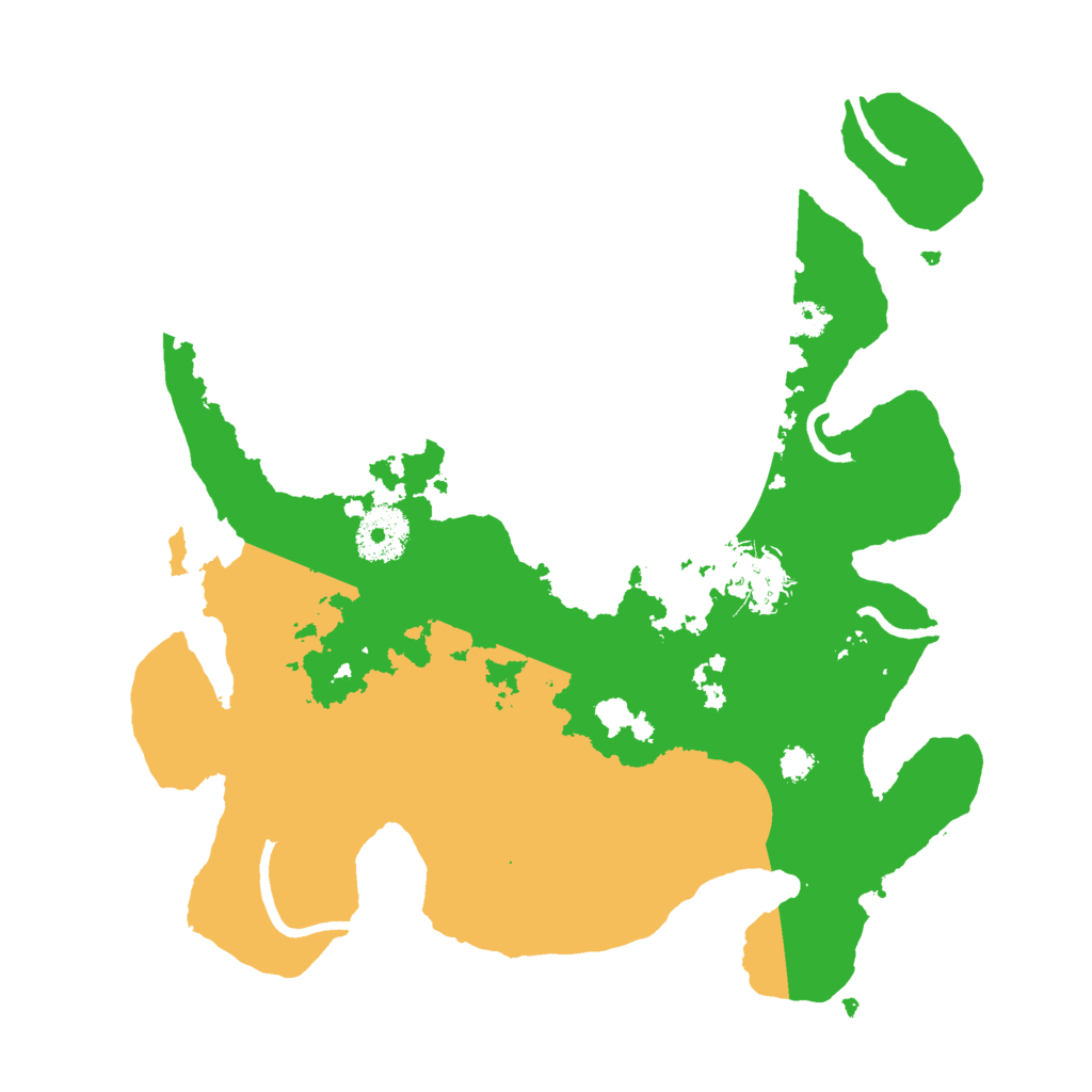 Biome Rust Map: Procedural Map, Size: 3000, Seed: 1833749863