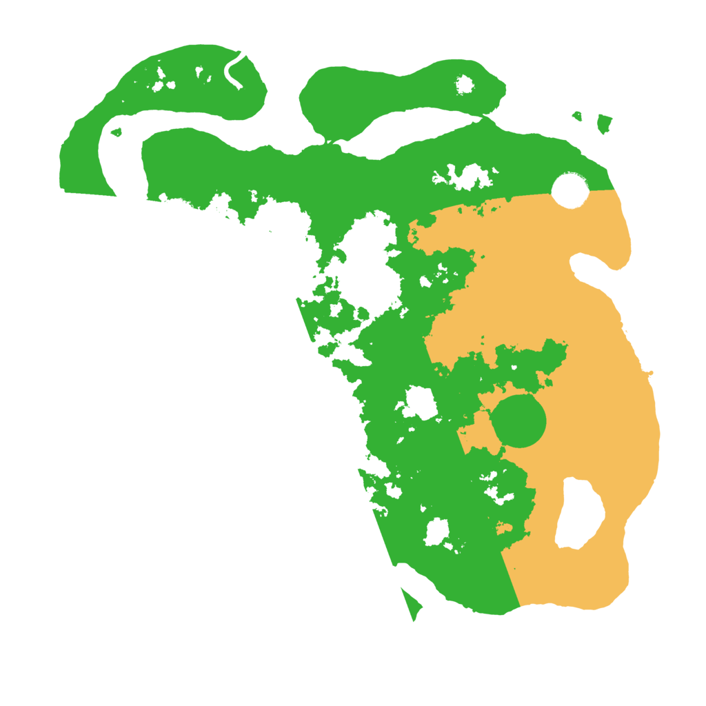 Biome Rust Map: Procedural Map, Size: 3500, Seed: 1796119659