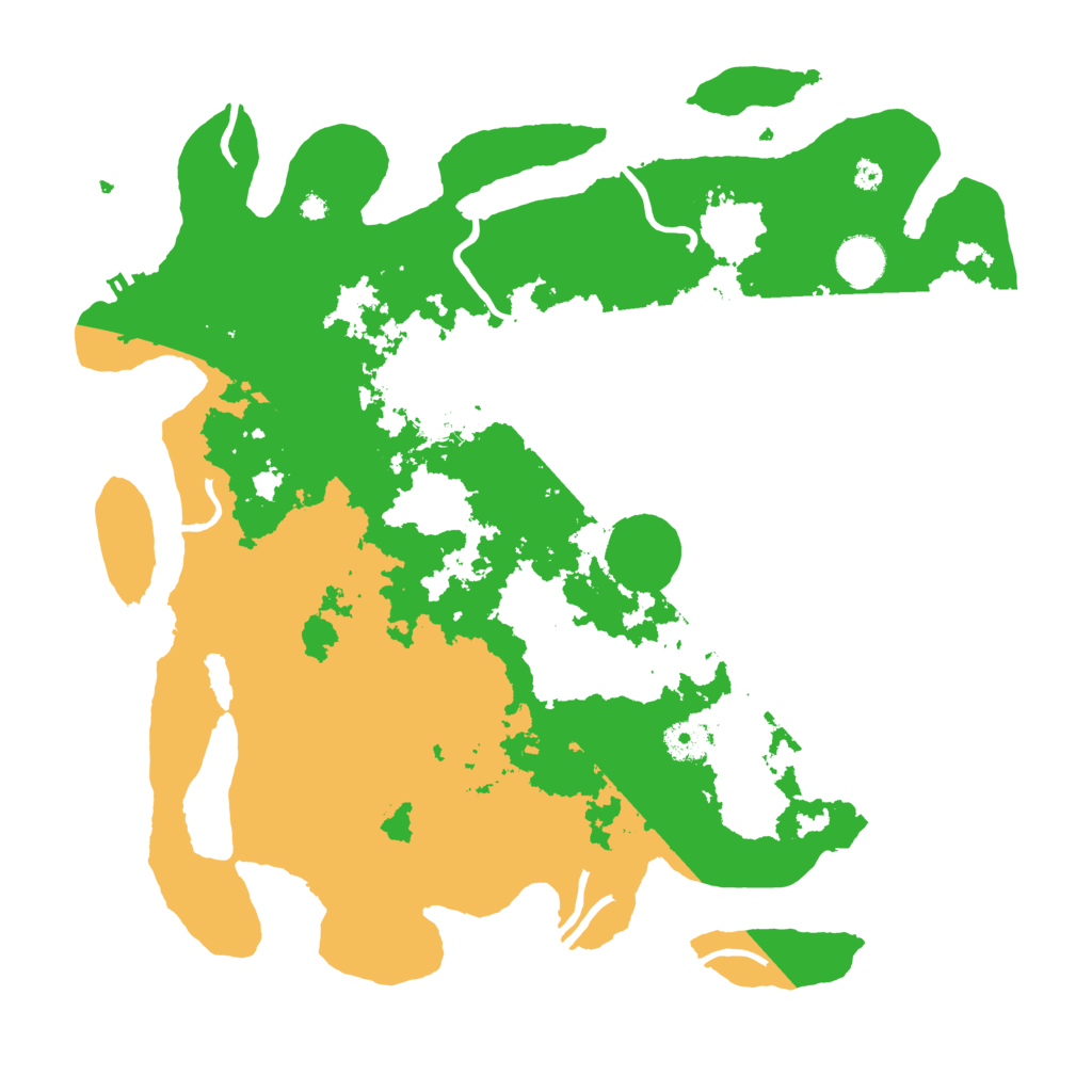 Biome Rust Map: Procedural Map, Size: 3900, Seed: 381