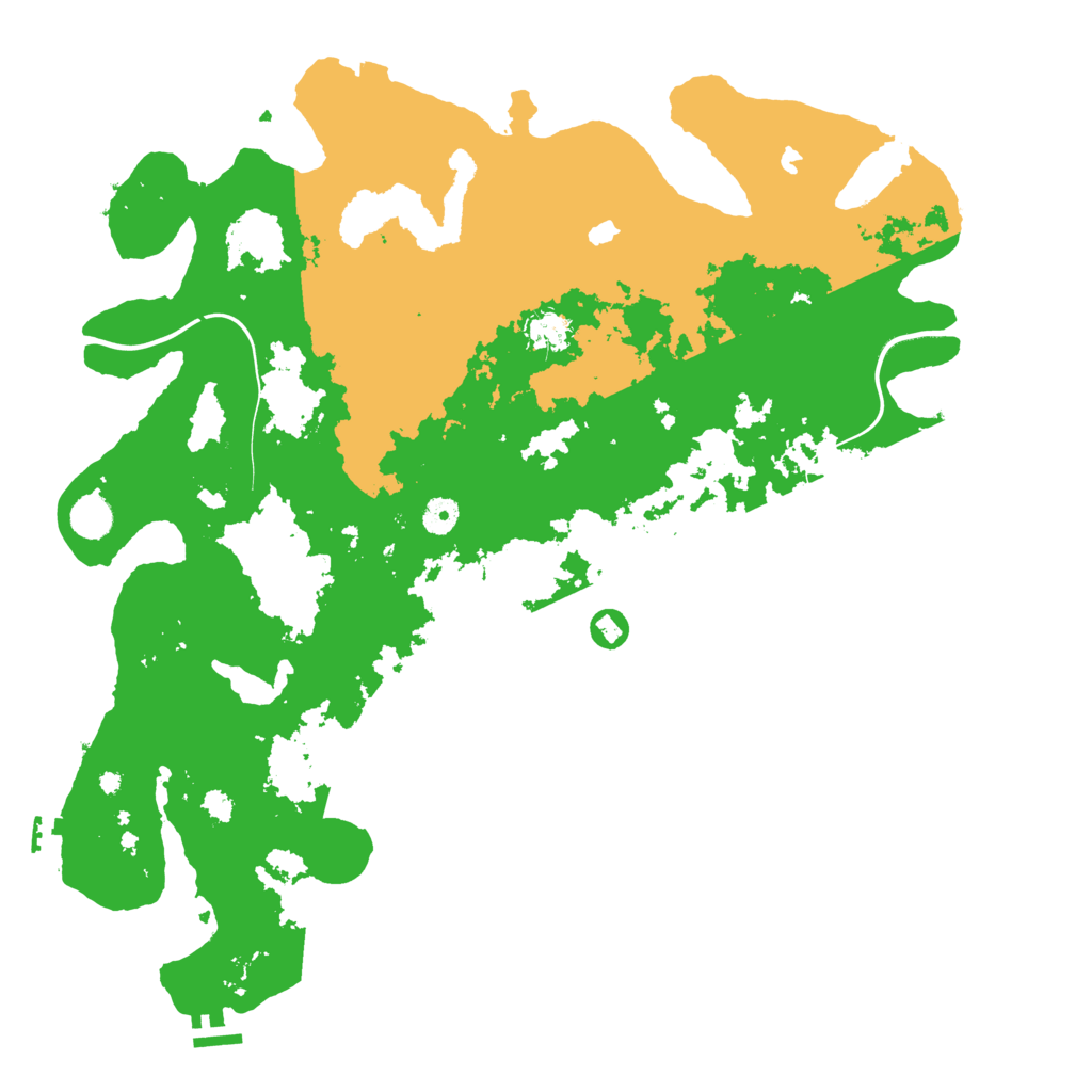 Biome Rust Map: Procedural Map, Size: 4500, Seed: 1473128040