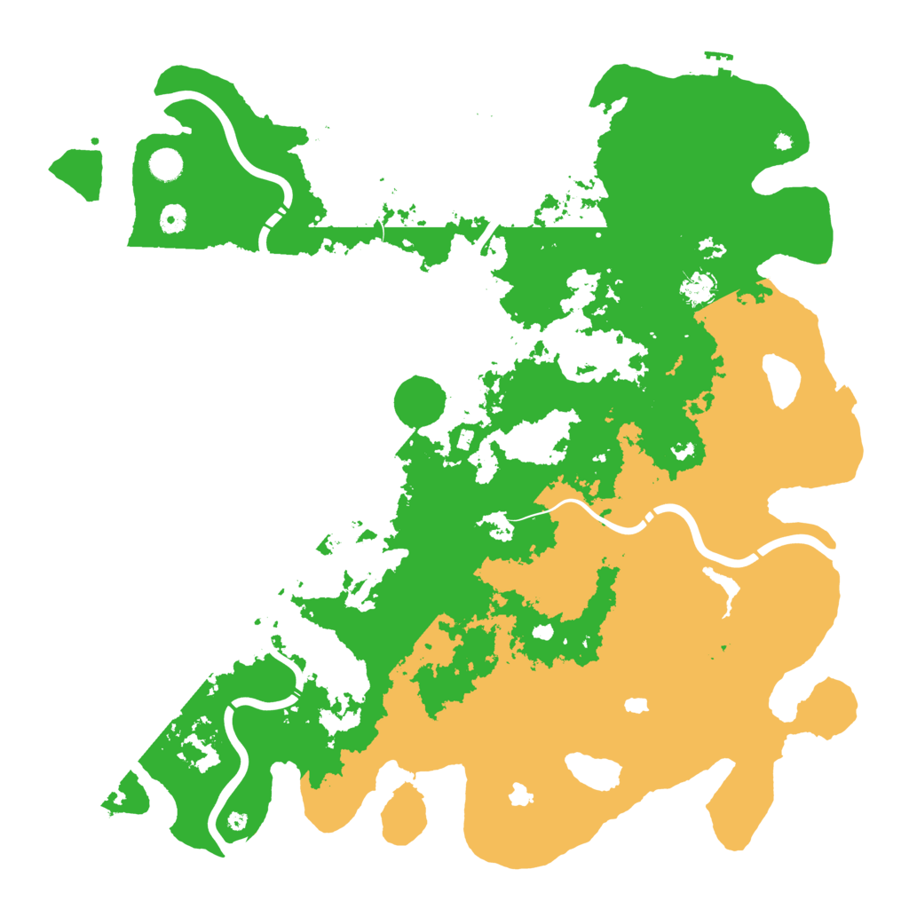 Biome Rust Map: Procedural Map, Size: 4800, Seed: 2109103418