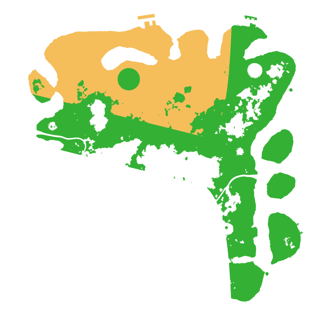 Biome Rust Map: Procedural Map, Size: 3750, Seed: 819902092