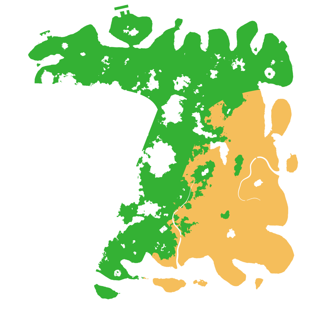 Biome Rust Map: Procedural Map, Size: 4500, Seed: 1653952703