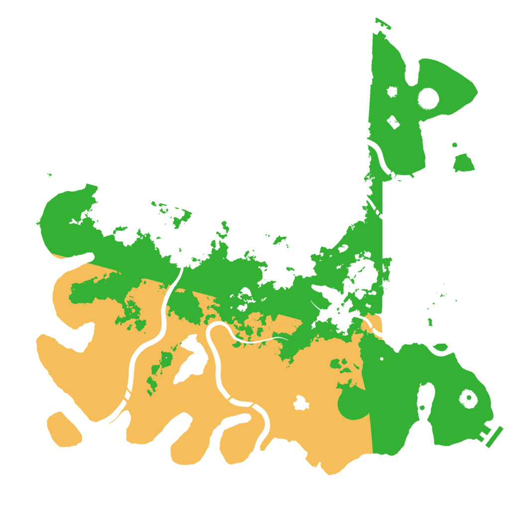 Biome Rust Map: Procedural Map, Size: 4250, Seed: 19564832