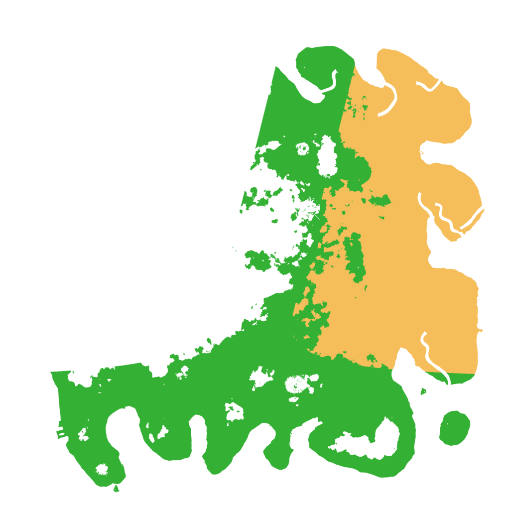 Biome Rust Map: Procedural Map, Size: 4000, Seed: 51865758