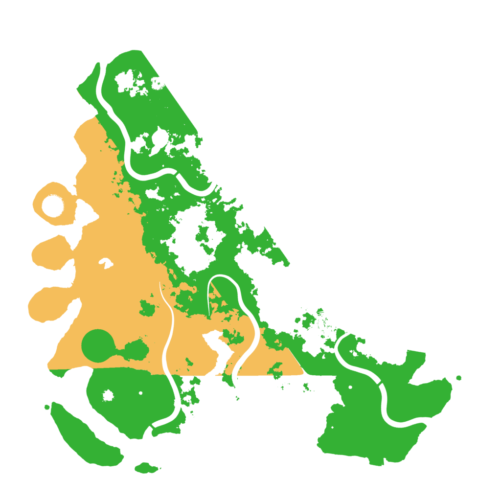 Biome Rust Map: Procedural Map, Size: 4000, Seed: 2220420
