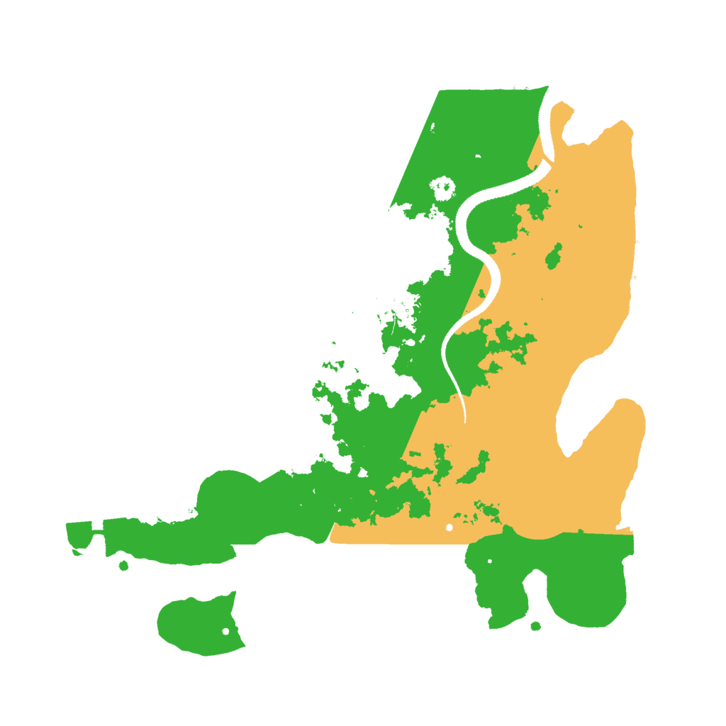 Biome Rust Map: Procedural Map, Size: 3000, Seed: 264933264