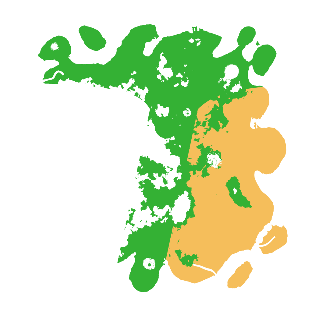 Biome Rust Map: Procedural Map, Size: 3900, Seed: 4567