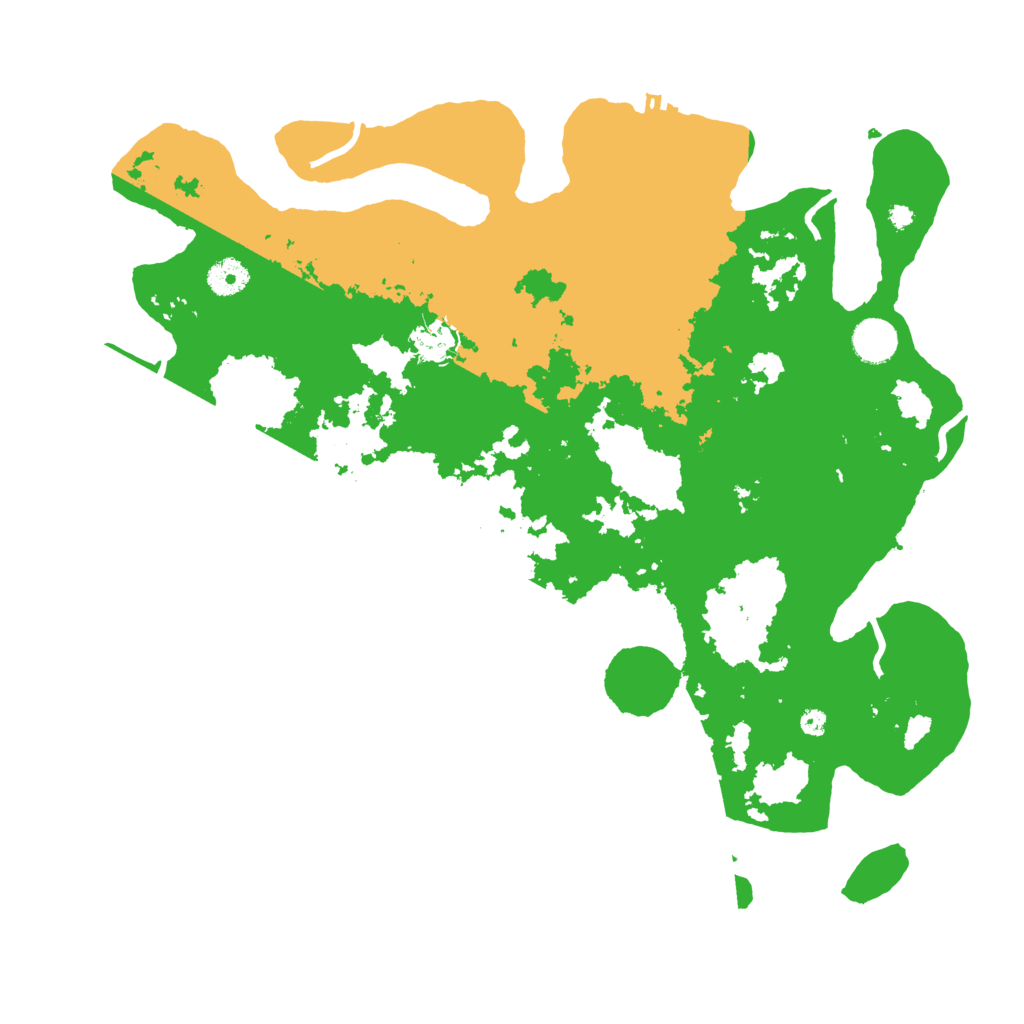 Biome Rust Map: Procedural Map, Size: 4000, Seed: 255178915