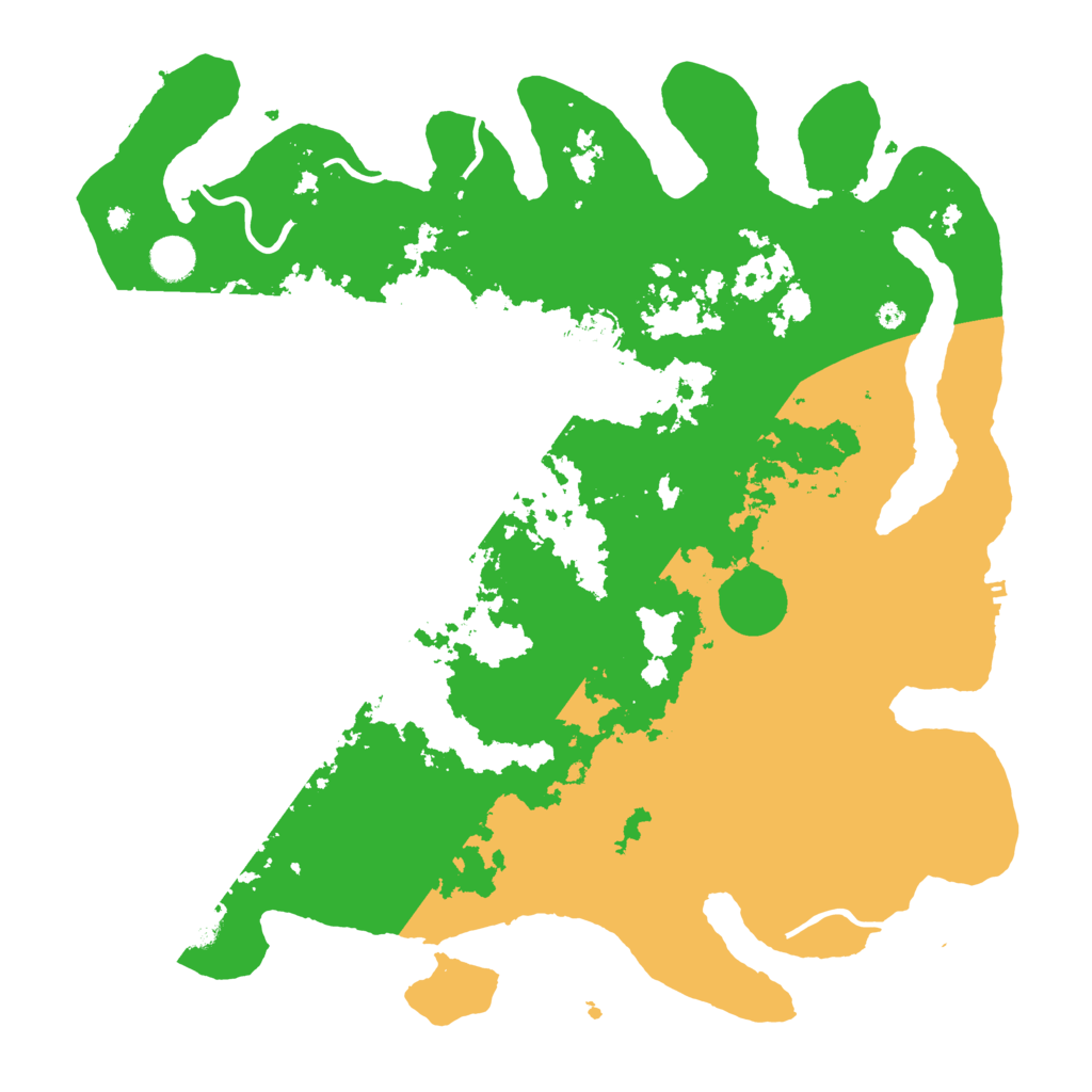 Biome Rust Map: Procedural Map, Size: 4255, Seed: 732268838