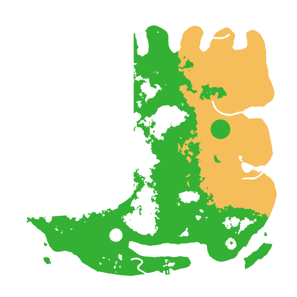 Biome Rust Map: Procedural Map, Size: 4000, Seed: 358
