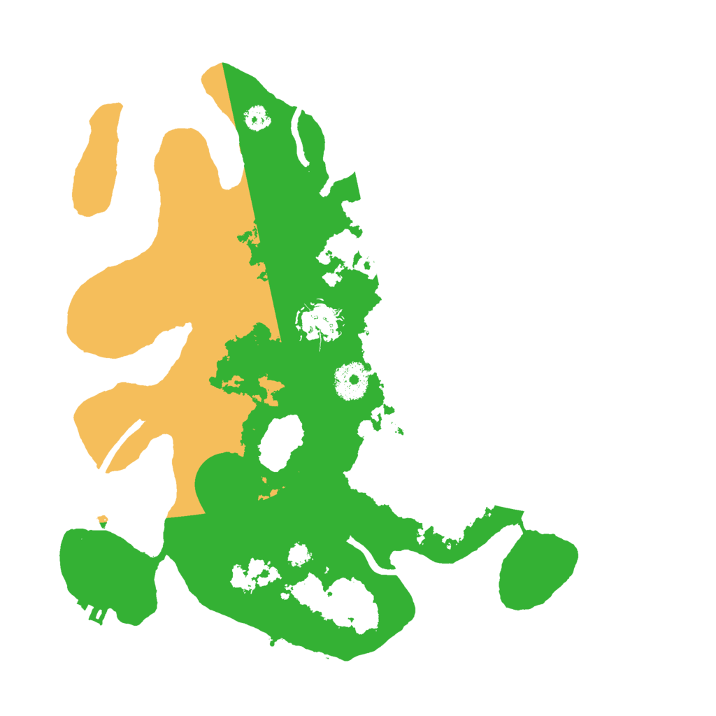 Biome Rust Map: Procedural Map, Size: 3000, Seed: 1887759199