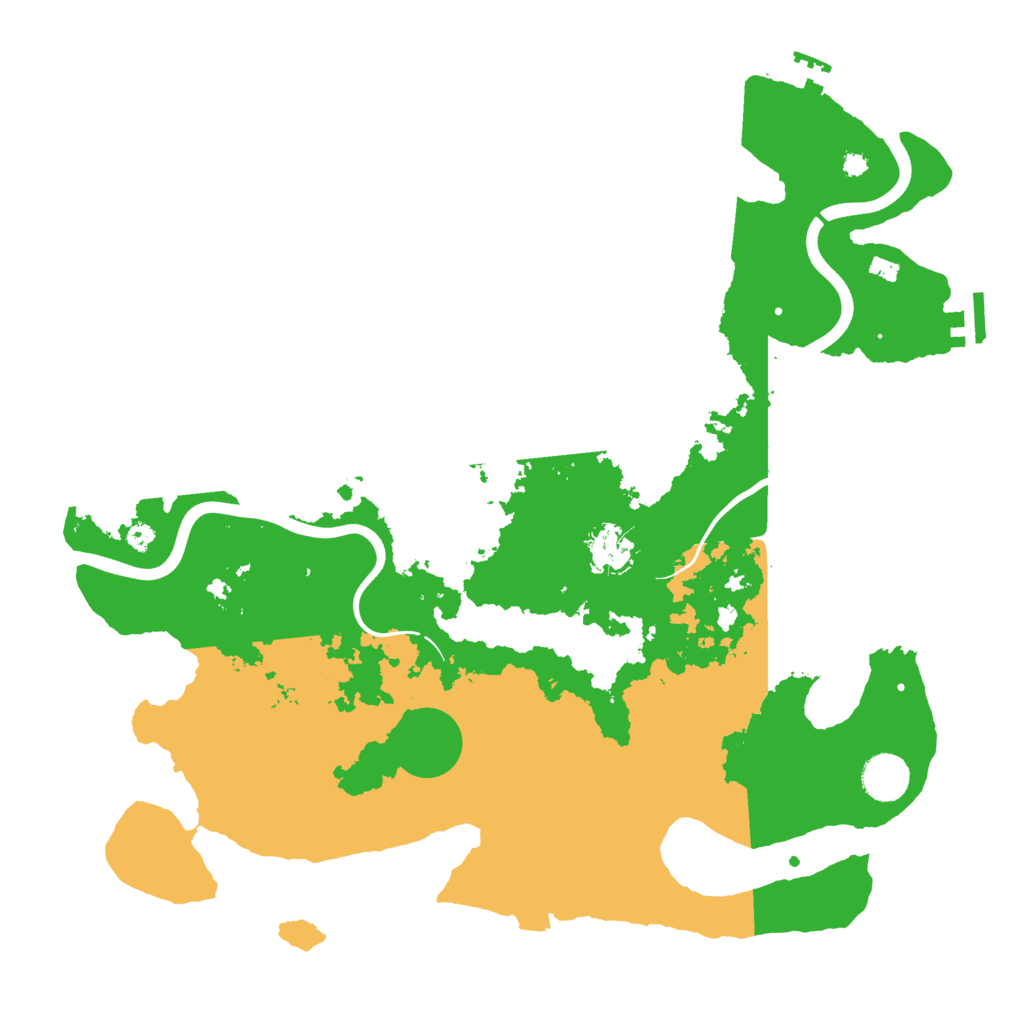 Biome Rust Map: Procedural Map, Size: 3850, Seed: 1853382539