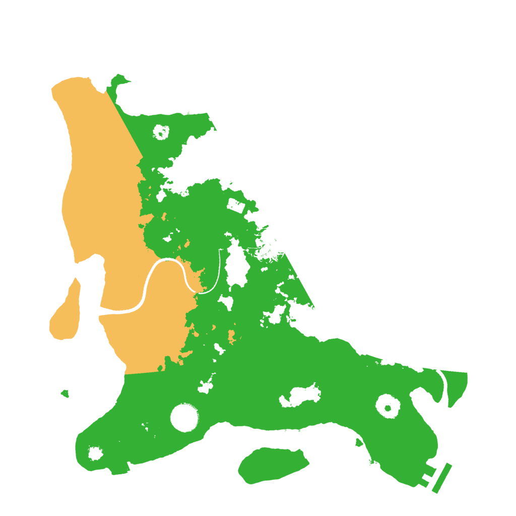 Biome Rust Map: Procedural Map, Size: 3250, Seed: 1024550929