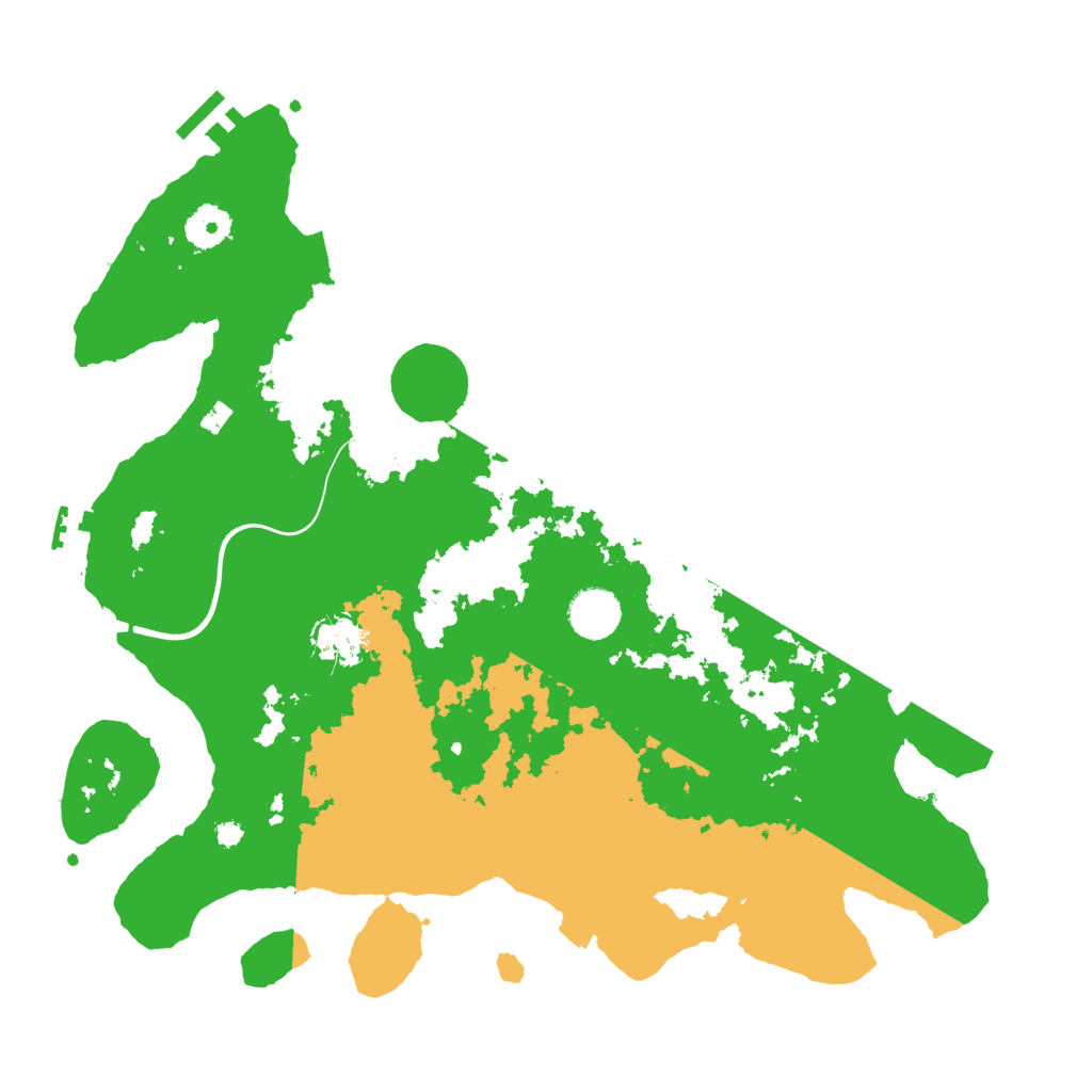 Biome Rust Map: Procedural Map, Size: 3750, Seed: 18723425