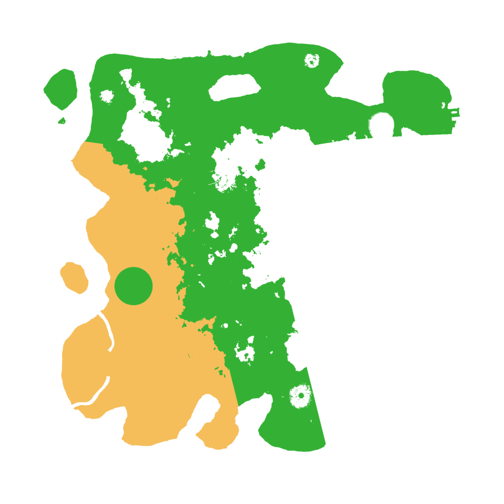 Biome Rust Map: Procedural Map, Size: 3500, Seed: 879665398