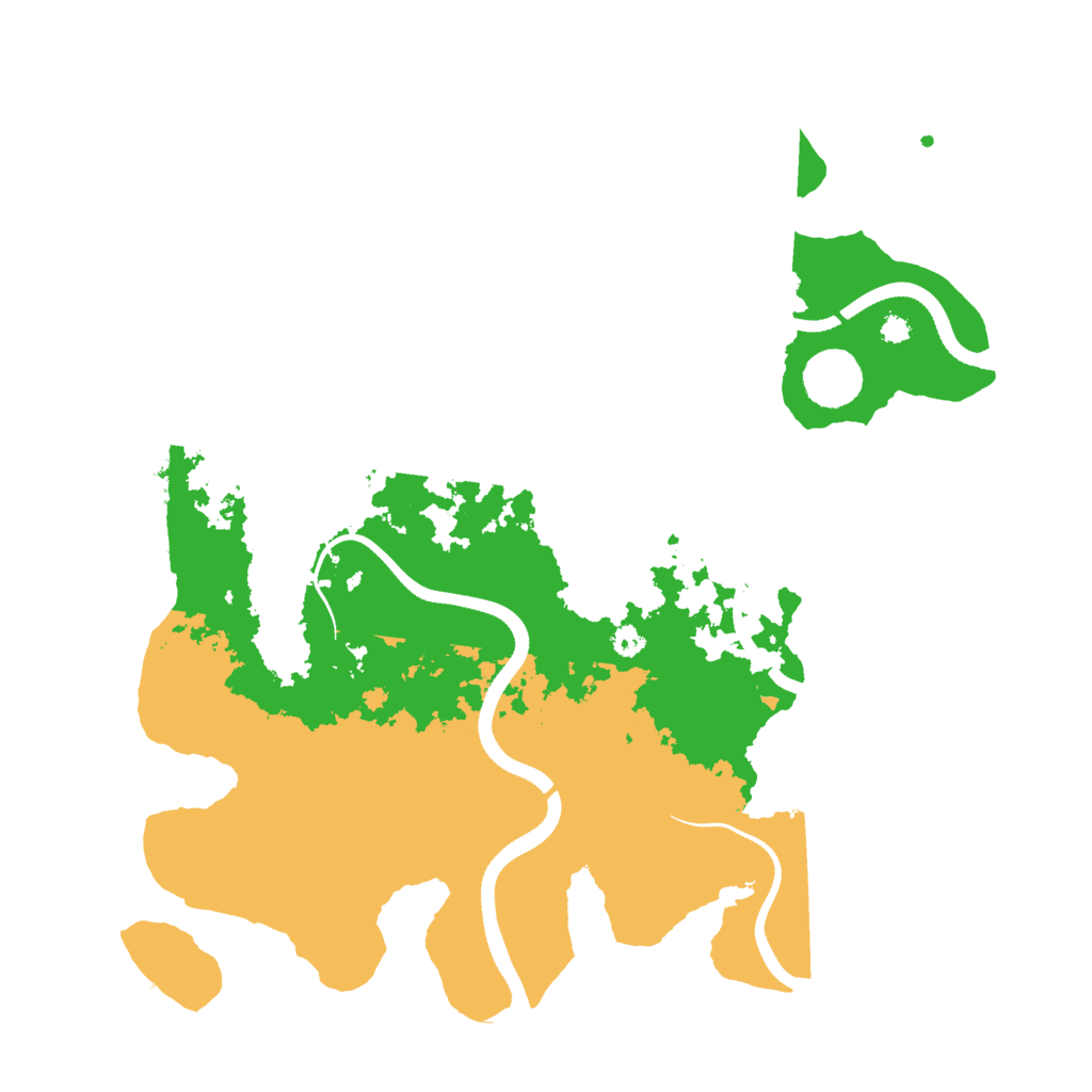 Biome Rust Map: Procedural Map, Size: 3500, Seed: 20220602