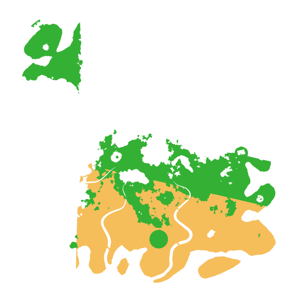 Biome Rust Map: Procedural Map, Size: 4250, Seed: 1895845645