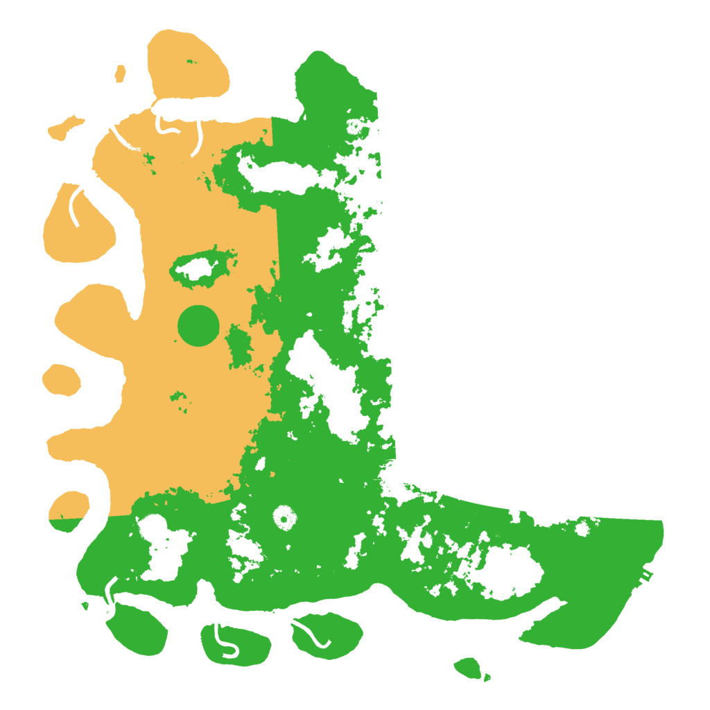 Biome Rust Map: Procedural Map, Size: 4500, Seed: 967622389