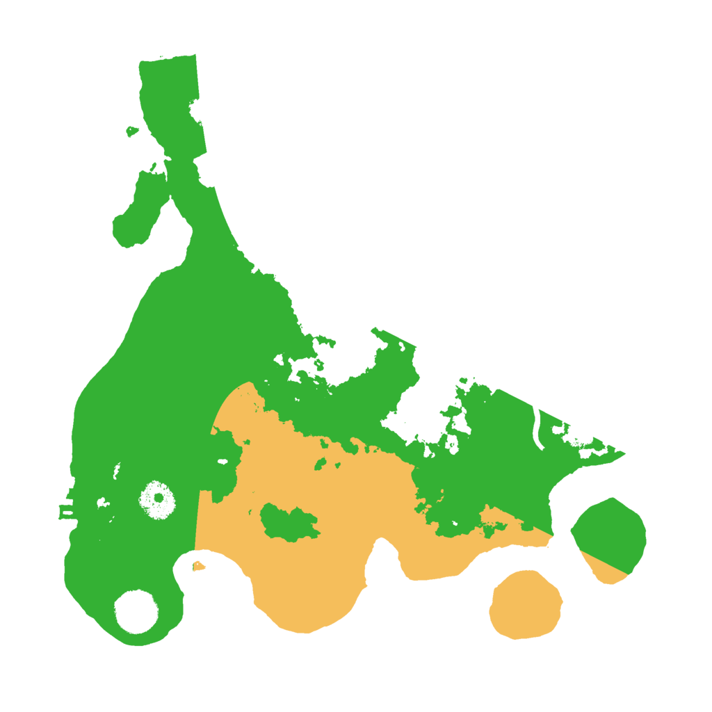 Biome Rust Map: Procedural Map, Size: 3000, Seed: 459604487