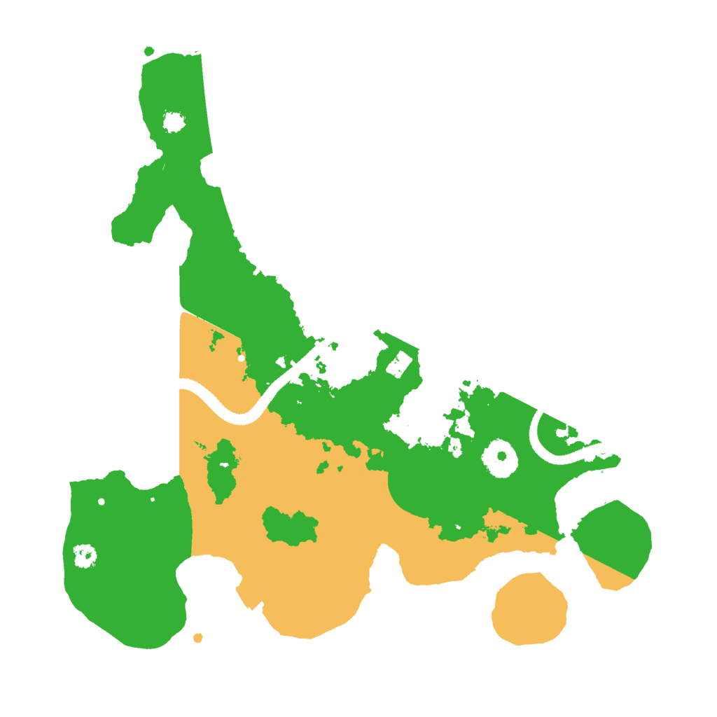 Biome Rust Map: Procedural Map, Size: 3000, Seed: 459604487