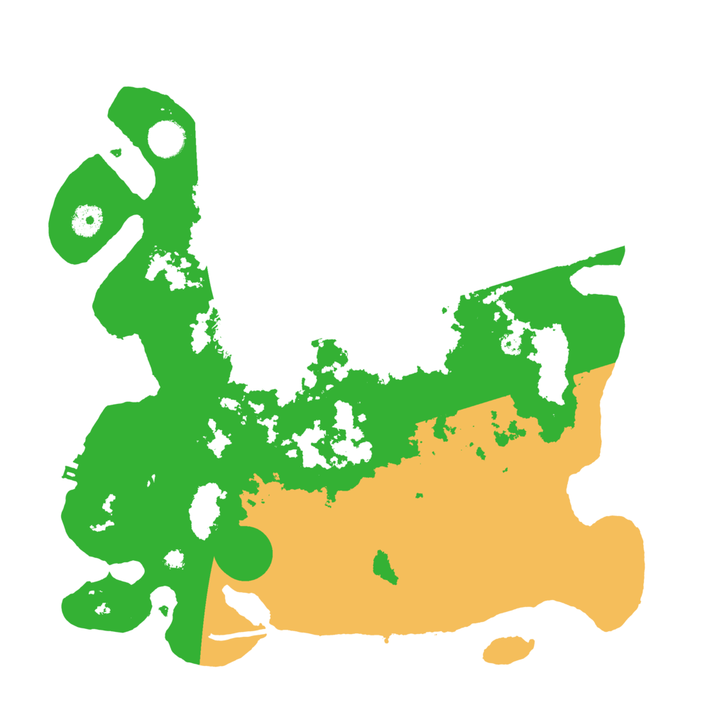 Biome Rust Map: Procedural Map, Size: 3500, Seed: 20220502