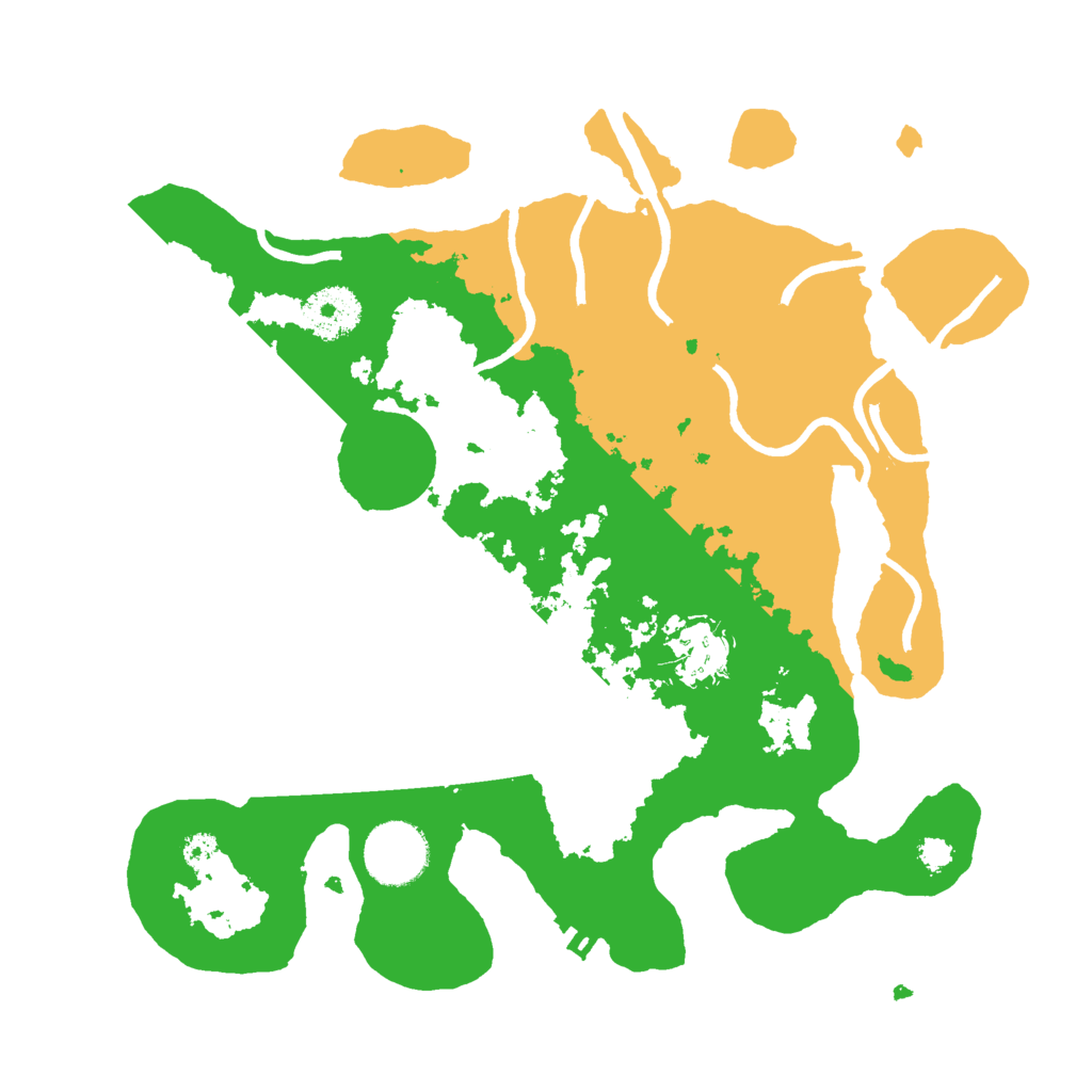 Biome Rust Map: Procedural Map, Size: 3000, Seed: 2065555283