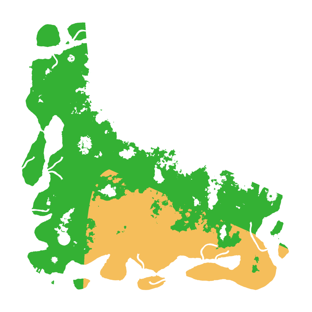 Biome Rust Map: Procedural Map, Size: 4500, Seed: 1816585960