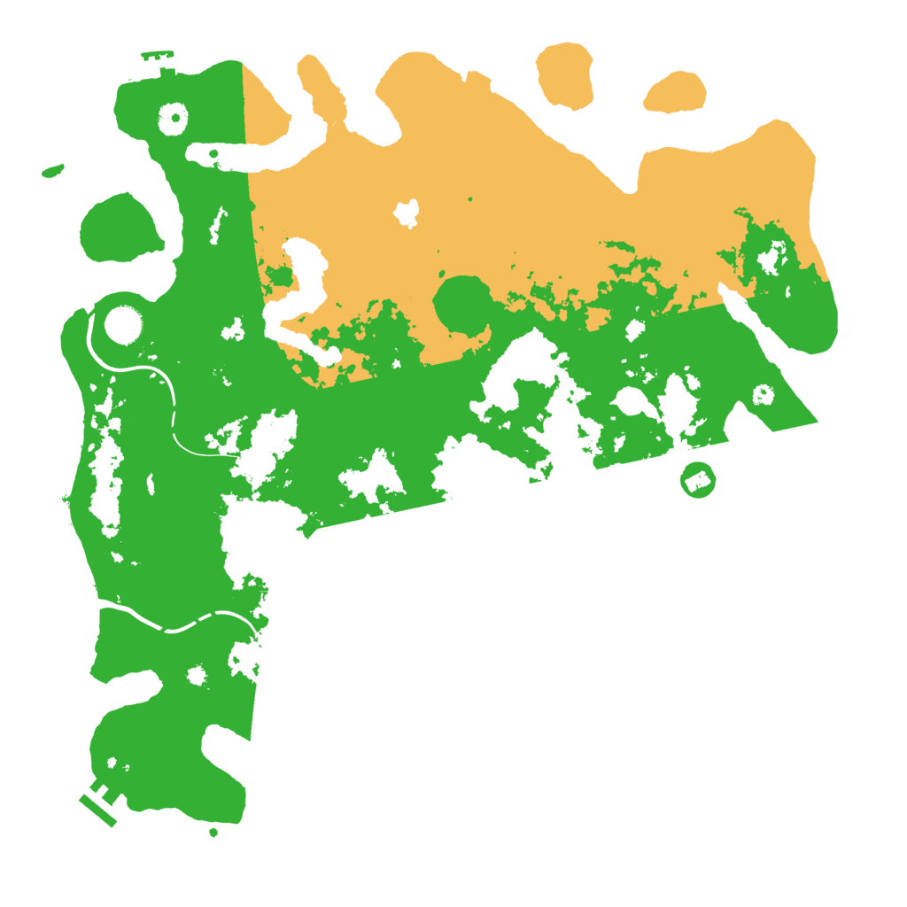 Biome Rust Map: Procedural Map, Size: 4250, Seed: 30091993