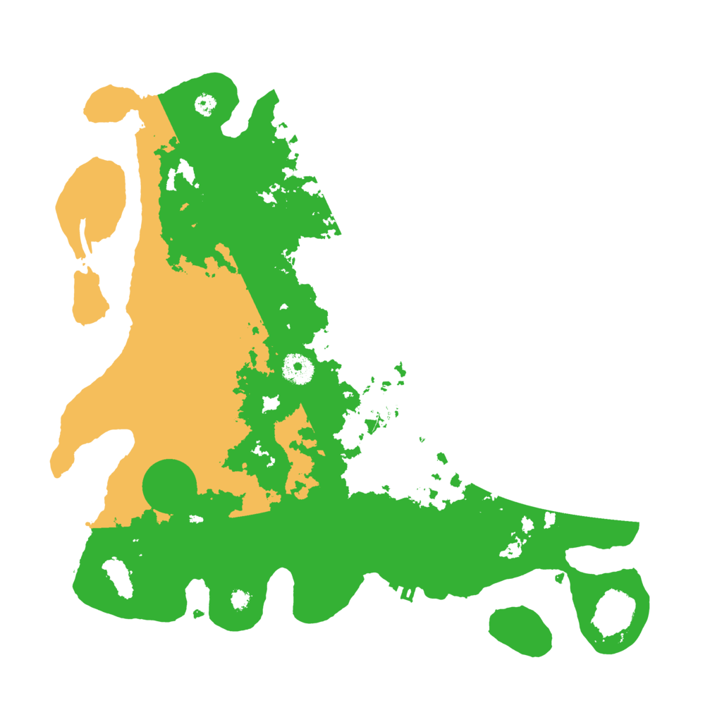 Biome Rust Map: Procedural Map, Size: 3500, Seed: 1522769936