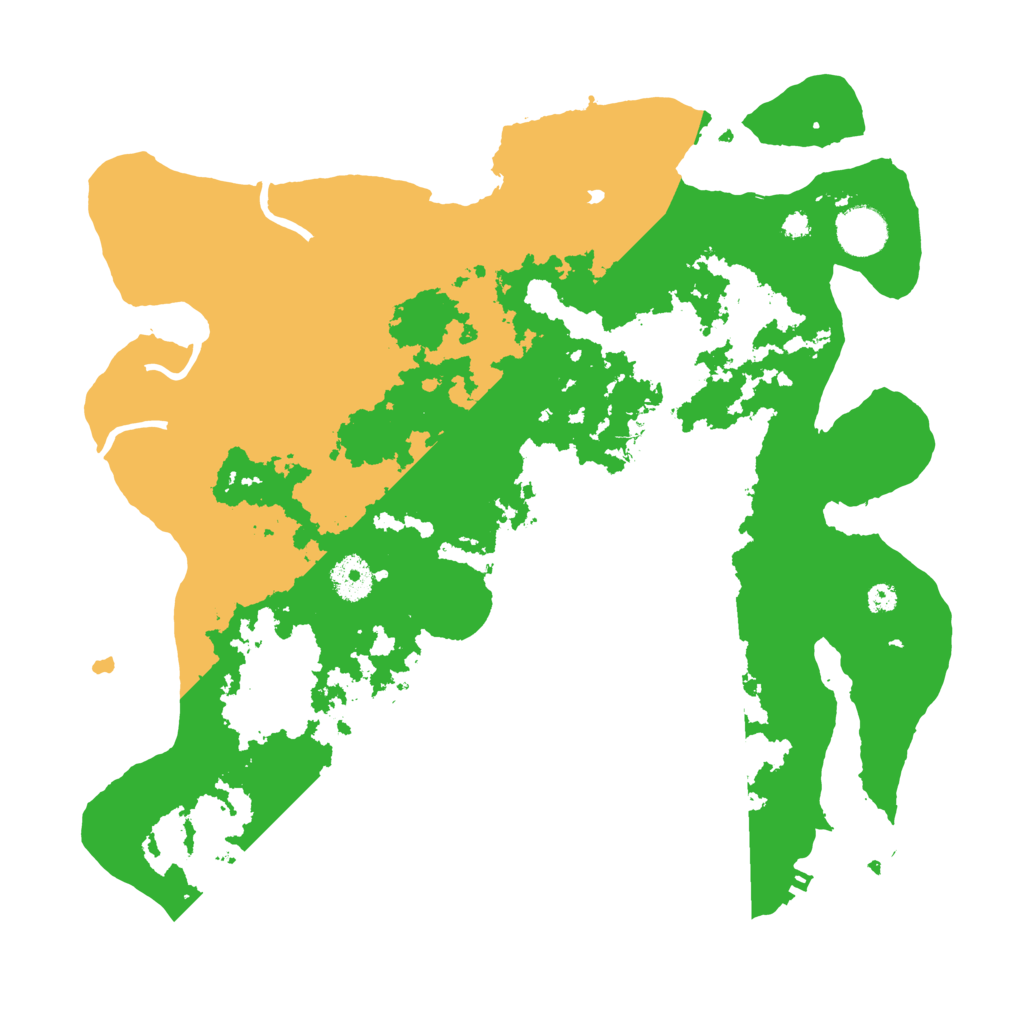 Biome Rust Map: Procedural Map, Size: 3600, Seed: 71