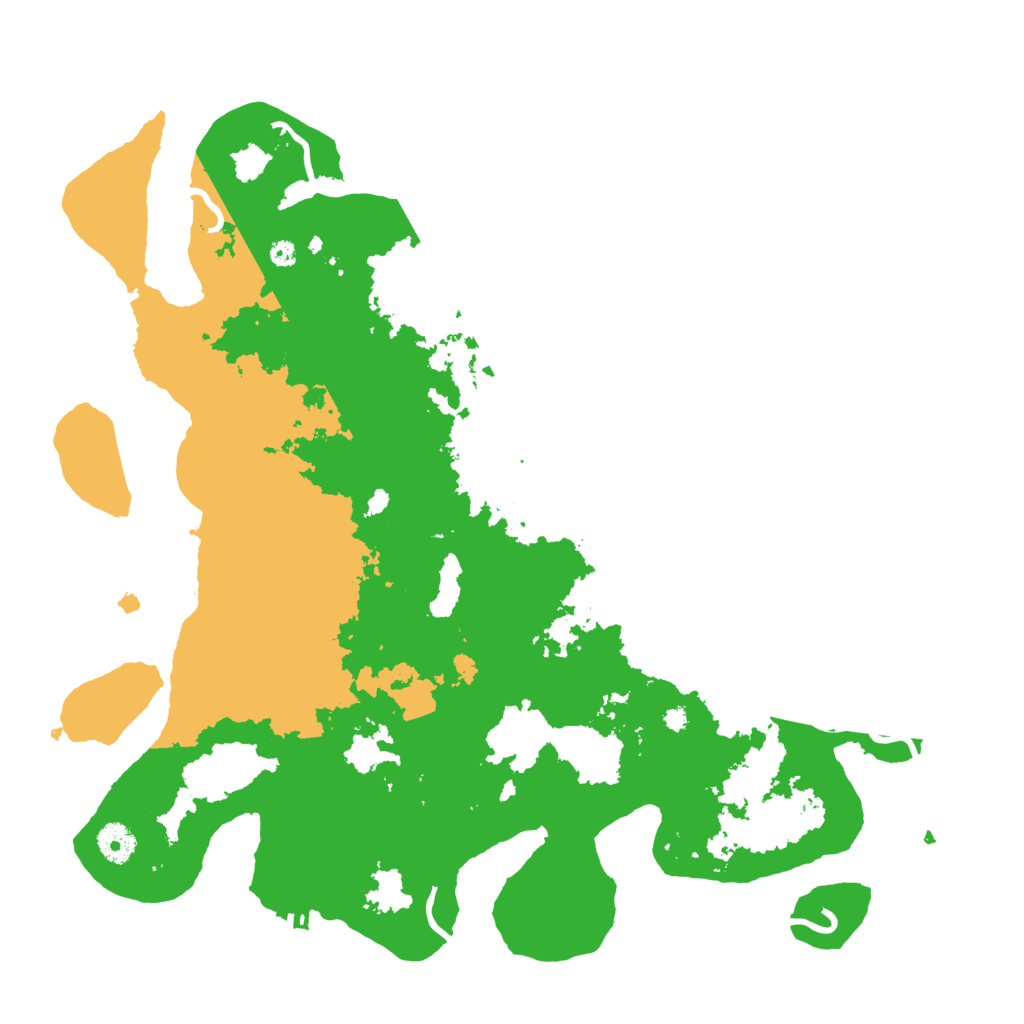 Biome Rust Map: Procedural Map, Size: 4000, Seed: 684135