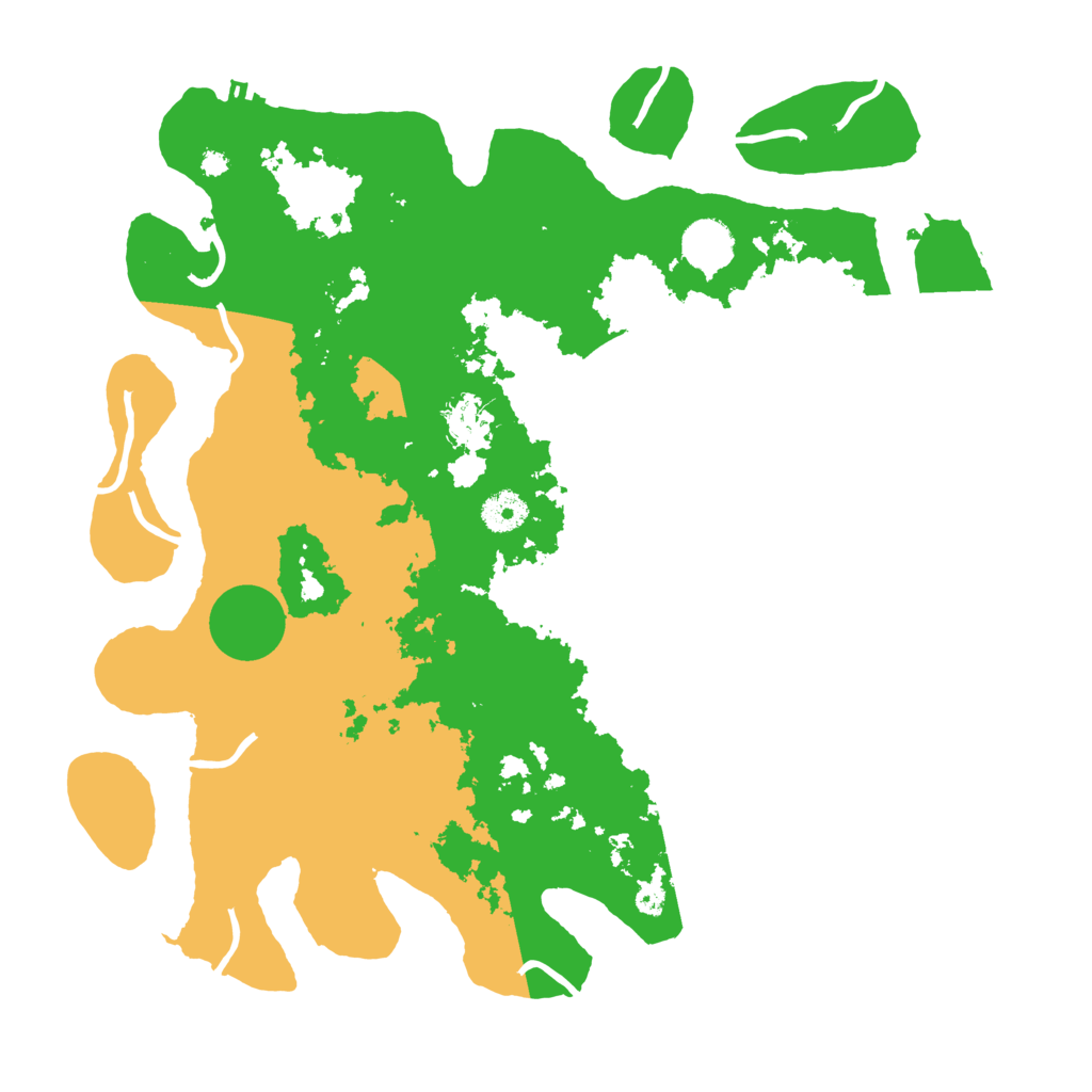 Biome Rust Map: Procedural Map, Size: 3800, Seed: 9615303