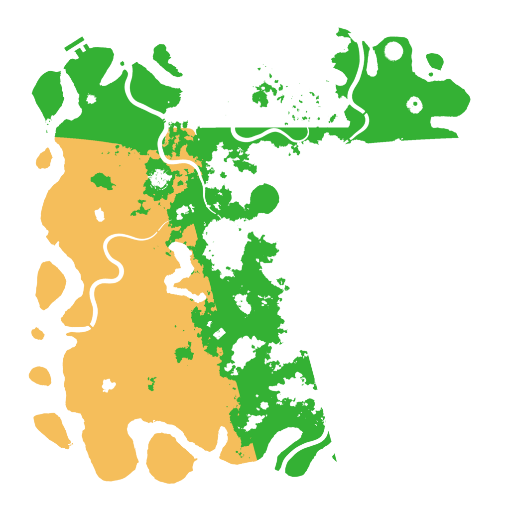 Biome Rust Map: Procedural Map, Size: 4800, Seed: 1056967195