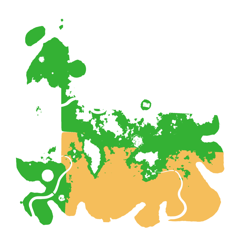 Biome Rust Map: Procedural Map, Size: 3850, Seed: 143075620