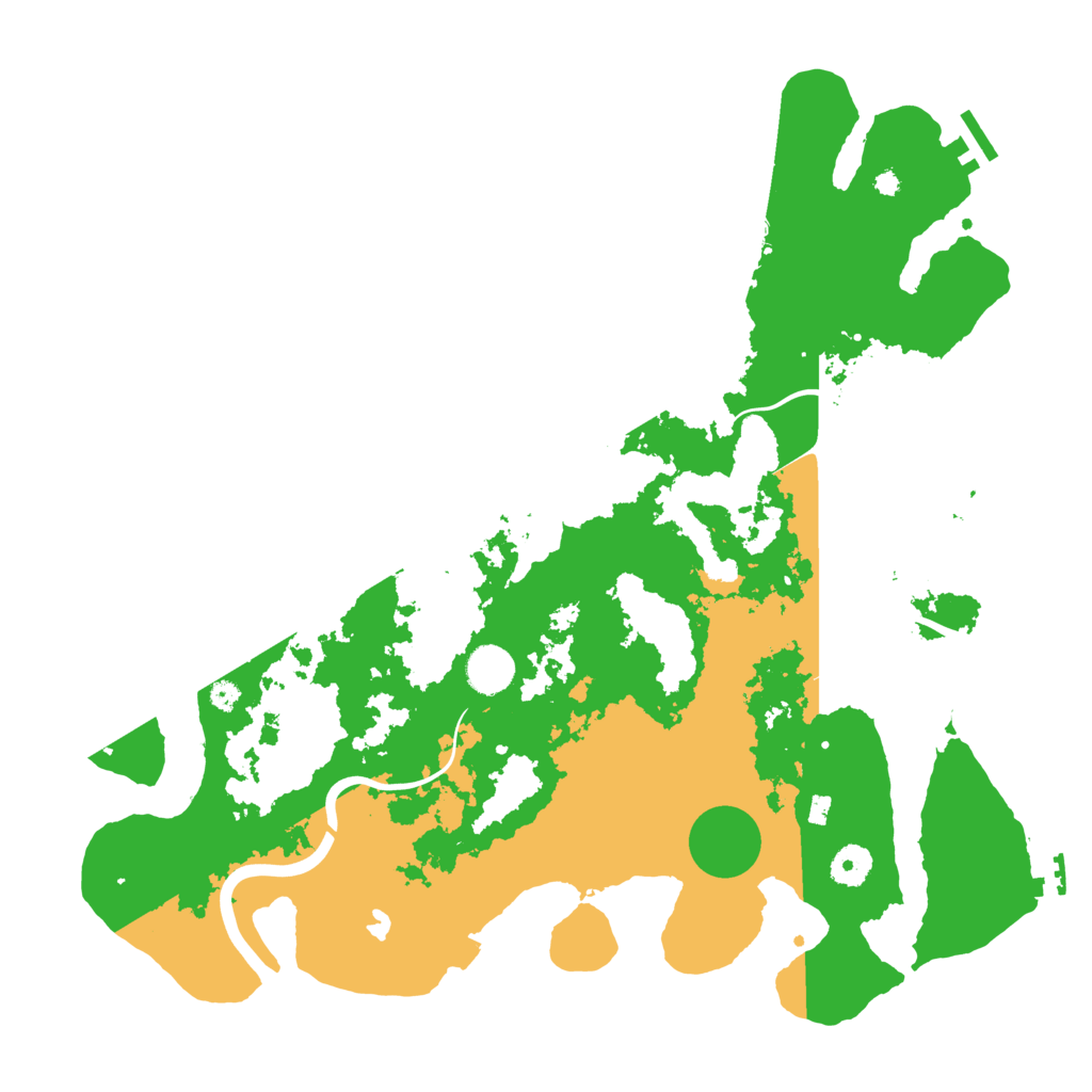 Biome Rust Map: Procedural Map, Size: 4000, Seed: 793453326