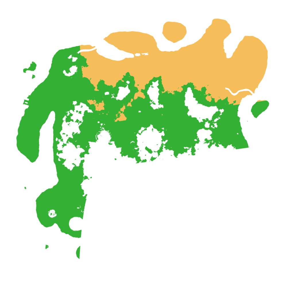 Biome Rust Map: Procedural Map, Size: 3800, Seed: 706148883